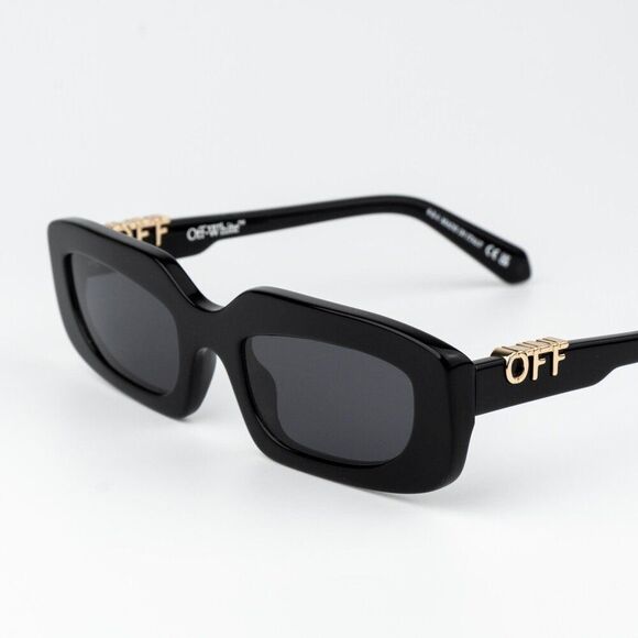 Off-White RENTON Women Sunglasses Black Grey Rectangle OERI13C RENTON 1007 main image 8